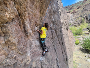 Sport climbing in Gran Canaria