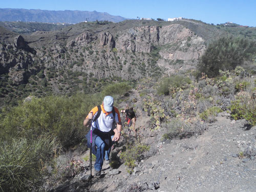 senderismo caldera bandama