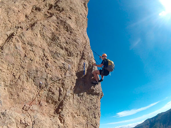 climb roque nublo gran canaria