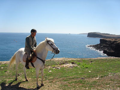 Paseo a caballo en gran canaria