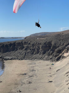 learning to fly on the sand dunes