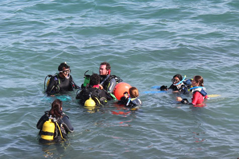 Scuba Divers in Gran Canaria