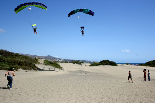 Sky Diving in Gran Canaria