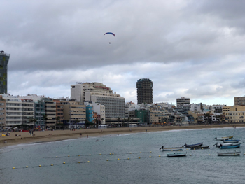 El mejor regalo de navidad es parapente sobre las canteras